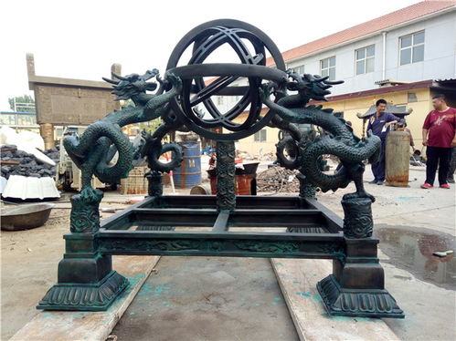 匠心傳承 北海領航工藝品廠的做舊渾天儀銅雕藝術